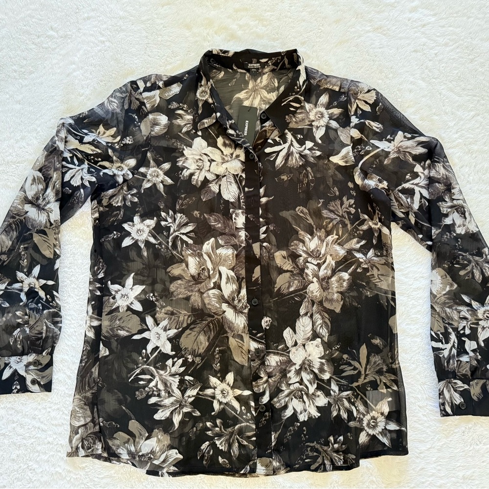 Express Sheer Floral Portofino
